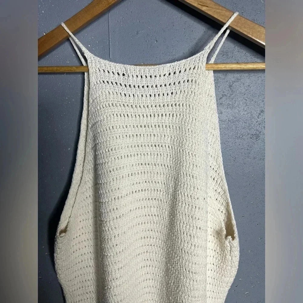 Banana Republic NWOT crochet dress.  Size Large Petite - Picture 7 of 10